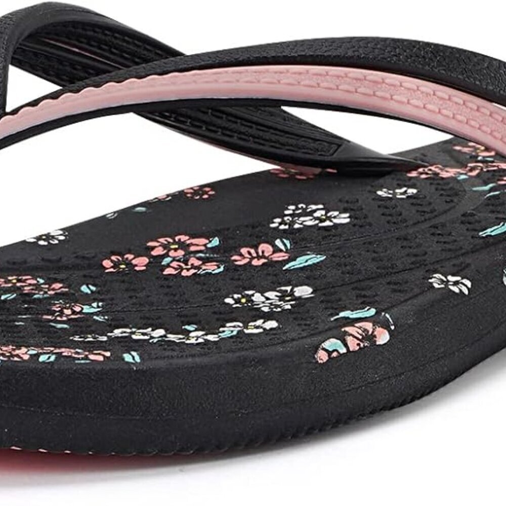 Women's Flip Flops Non-Slip Waterproof Shower Shoes Cushioned Indoor Outdoor - Picture 2 of 5